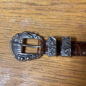 Brighton belt Noah’s arc vintage size L
